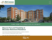Tablet Screenshot of mccowanrr.com